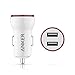 Anker 12W Dual USB Car Charger PowerDrive 2 Lite for iPhone 6s / 6 / 6 Plus, Note 5, iPad Air 2, Galaxy S6 / S6 Edge / Edge+, Note 5 and More