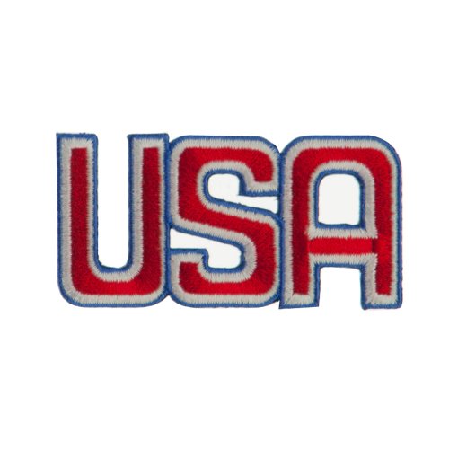 Flag Style Embroidered Patch - USA OSFM