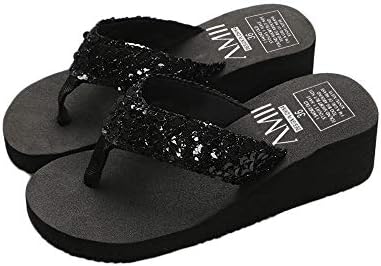 sequin flip flops