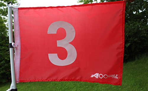 A99 Golf Practice Hole Pole Cup Flag Stick Putting Green Flagstick - 2sets