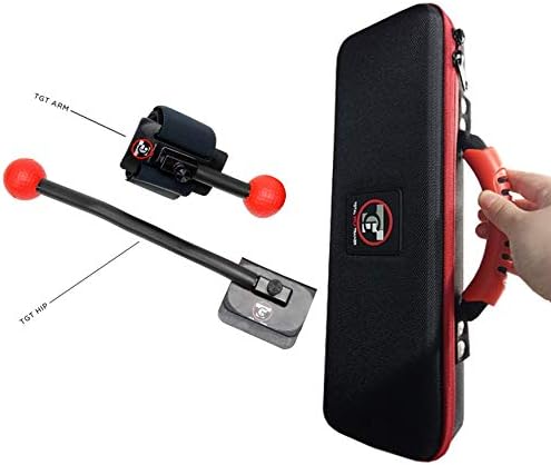 TOTAL GOLF TRAINER 2.0 Kit – Golf Training Aids – Golf Swing Trainer – Teaches and Corrects Golf Swing, Posture and Hip Rotation, Practice Full Swing, Square clubface – Includes TGT Hip & Arm