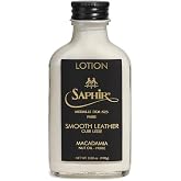 SAPHIR Medaille d'Or Macadamia Lotion - Gentle Cleaning, Moisturising, Nourishing and Protection for Leather Shoes and Bags