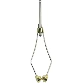 Dr. Slick ECO 4" Bobbin Dual Glass Inserts w/Brass Feet