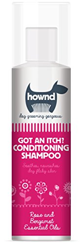 HOWND Got an Itch Conditioning Shampoo 8.5oz All -Natural Dog Shampoo with Rose and Bergamot Essential Oils