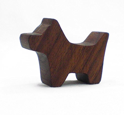 wooden dog toy