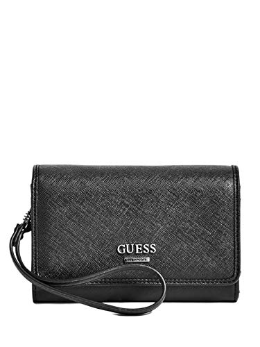 GUESS Factory Stars Hollow Quilted Slim Clutch 並行輸入品