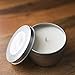 CandleScience 12 Piece Large Aluminum Candle Tin, 8 oz (Multipurpose Container Storage for Candles, Herbs, Spices, Lip balms, etc.)