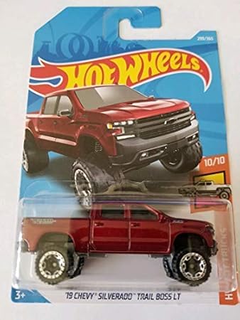 19 chevrolet silverado trail boss lt hot wheels