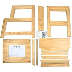 Wood City Kitchen Stool Helper for Kids with