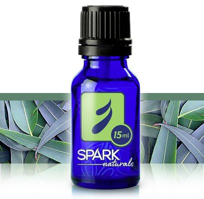 Spark Naturals - Eucalyptus 15ml - 100 % Pure Essential Oil - Steam Distilled