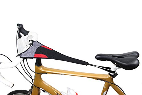 JooFn Bicycle Trainer Sweat Net Frame Guard Absorbs Sweat Prevent Bicycle from Corrosion 2 Pack