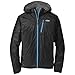 Outdoor Research Men's Helium II Jacket, Black/Hydro, M
