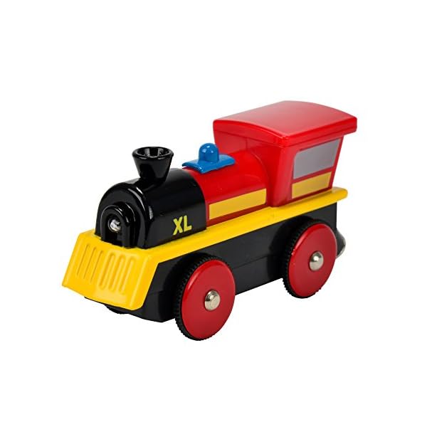 Eichhorn 1885 100001301 - Bahn, E-Lok 10,5 cm, mit 4-Radantrieb und vier Funktionen, inkl. Batterien 60 min. Laufzeit – Bild 3