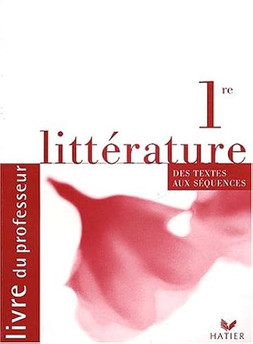 Download Littérature première, tome 1 : Livre du maître PDF