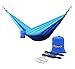 WoneNice Camping Hammock - Portable Lightweight Double Nylon Hammock, Best Parachute Hammock with 2 x Hanging Straps for Backpacking, Camping, Travel, Beach, Yard and Garden