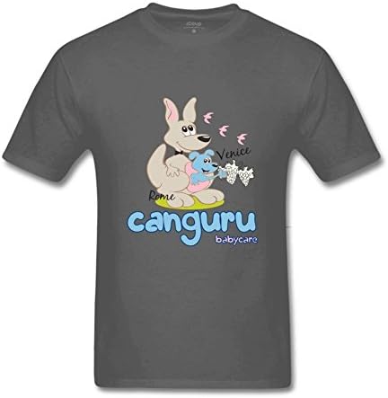 Canguru Badycare Men's Simple T Shirt XXL Charcoal