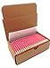 Musgrave Pencil, Half Pencils with Eraser, Golf Events School Church Library Pencil, Hexagon, Number 2, Sharpened, Box of 144, Pink