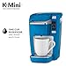 Keurig K15 Coffee Maker, Single Serve K-Cup Pod Coffee Brewer, 6 to 10 oz. Brew Sizes, True Blue