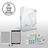 TechOrbits IPAD Mini Touch Screen Replacement Glass Digitizer 7.9" Mini & Mini 2 Retina Display with IC Chip & Home Button A1432 A1454 A1455 A1489 A1490 A1491 Repair Guide & Tool kit (White)
