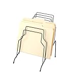 Fellowes Wire Step File Organizer, 8 Tier, Black (72614) (Office Product)