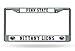 Rico Industries NCAA Penn State Nittany Lions Standard Chrome License Plate Frame , 6 x 12.25-inches