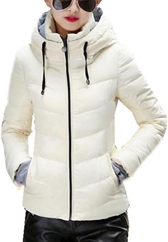 LKOMARKET Short Thick-Feathered Down Cotton-Padded Jacket