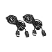 KEKH SNES Classic Controller Extension Cable 3M / 10ft (2-PACK), for Super Nintendo SNES Classic Edition Controller-2017 and Mini NES Classic Edition-2016