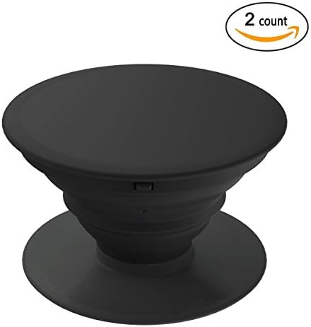 Ninth Expanding Stand and Grip for Smartphones and Tablets - Pure Black(2 pcs)