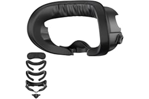 APEXINNO Adjustable Facial Interface for Meta Quest 3 Accessories,Face Cover with Breathable Foam Pads, Light-Blocking Nose Pad,Includes Two Face Cushions:Ice Silk & PU (Not Compatible with Quest 3S)