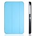Tab 3 7 Case, JETech® Gold Slim-Fit Smart Case Cover for Samsung Galaxy Tab 3 7.0 inch Tablet (Blue)