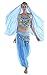 Seawhisper Genie Costume for Women Adult I Dream of Jeannie Princess Jasmine Aladdin Ladies