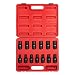 Sunex 2665, 1/2 Inch Drive Universal Impact Socket Set, 13-Piece, Metric, 12mm - 24mm, Cr-Mo Alloy Steel, Radius Corner Design, Heavy Duty Storage Case