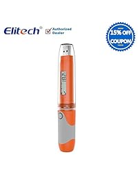 Impermeable Indicador de datos de temperatura Logger grabadora de PDF USB Pen Style generar automáticamente PDF Informe sin necesidad de software Elitech STC 1000 RC51