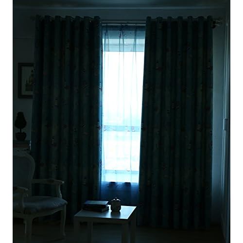 Alifish 1 Panel Nautical Curtains And Drapes Grommet Vessel Rudder