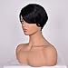 Deifor Short Cute Pixie Cut Hair Wigs For Black Women Heat Resistant Wig Natural Hair Women's Fashion Wig
