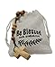 Bethlehem 2-Pack Certified Wooden Rosary from Olive Wood - Our Father Christian Catholic Wooden Prayer Beads in Cotton Rosary Pouch and Authenticity Certificate for Men and Women