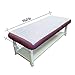Toa Massage Bed Cover - 50 Sheets Per Roll, 75 x 32 Inches (1 Roll) Non-woven Disposable Material - Ideal for Spa, Massage Table, Tattoo, Waxing Table - No Crinkle Table Sheets