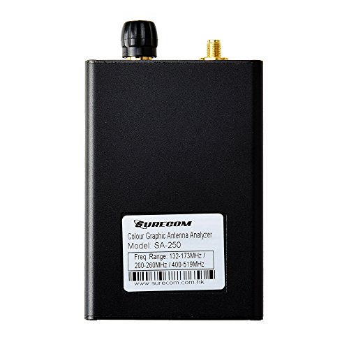 Gam3Gear-Surecom-SA-250-132-173-200-260-400-519MHz-Colour-Graphic-Antenna-Analyzer