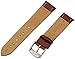 Hadley-Roma Men's 20mm Leather Watch Strap, Color:Brown (Model: MSM886RB-200)