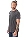 Alternative Men's Washed Slub Postgame Crew, Coal Pigment, XL