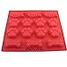 Mehome 14-cavity Silicone Mold Dog Paws Bones Fish for Soap, Bread, Loaf, Muffin, Brownie, Cornbread, Cheesecake, Pudding,Baking,cake Mould