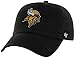 47 Men's Black Minnesota Vikings Secondary Clean Up Adjustable Hat