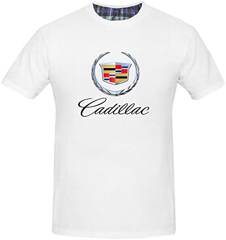 Chimpanzee Men's Cadillac General Motors T-shirt (White Large)