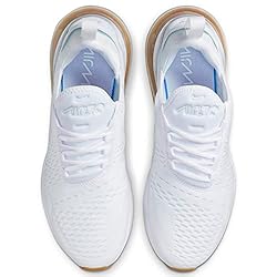 Nike Men's Air Max 270 Shoes, White/Gum Light