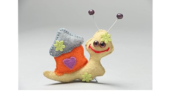 Imán Nevera hondo de textil Caracol: Amazon.es: Hogar