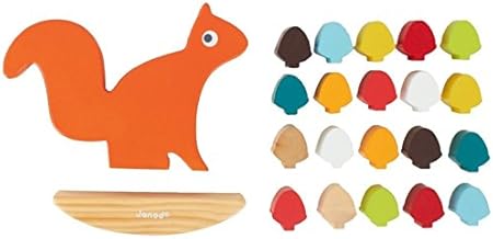 janod nutty the squirrel balance game