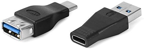 USB C Adapter (2 in 1 Pack), USB Type C to USB 3.0 Adapter, Support OTG Technology &amp; Fast Charging for Nintendo Switch, Macbook Pro, Galaxy S8 / S8+, Host, USB Flash Drives and More