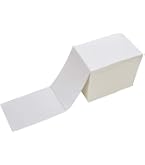 500 4x6 Fanfold Direct Thermal Shipping ups Labels for Zebra & Rollo
