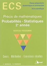 Probabilités, statistiques, 2e année