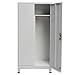 Festnight Office Steel Locker Cabinet with 2 Doors Gray 35.4